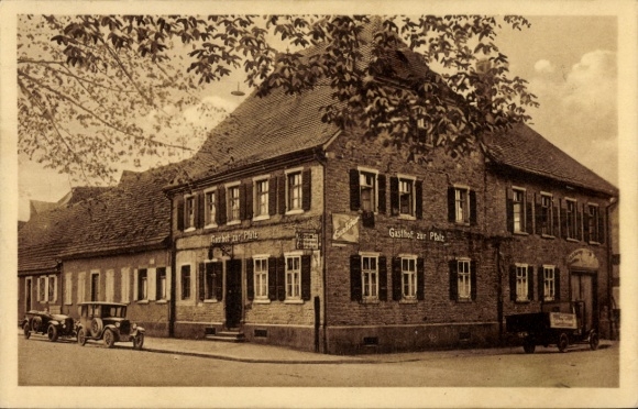 Ak Wiesloch in Baden, Gasthof zur Pfalz