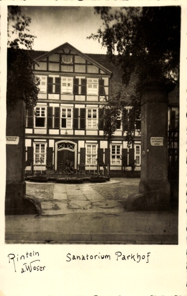 Photo Postcard Rinteln on the Weser, Sanatorium Parkhof