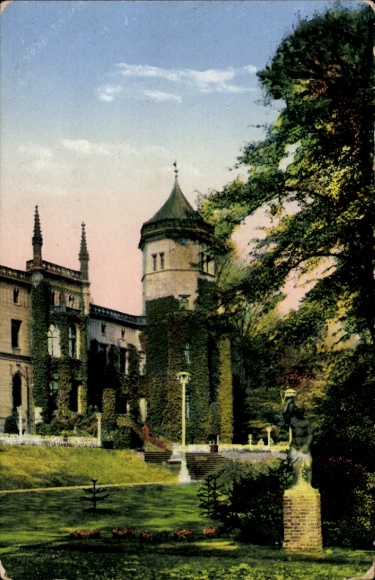 KP Hamburg Altona, Wystawa Ogrodnicza 1914, Zamek Donners z kawiarnią zamkową