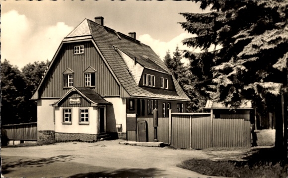 Postcard Muldenberg in the Vogtland, Gasthof Muldentalsperre