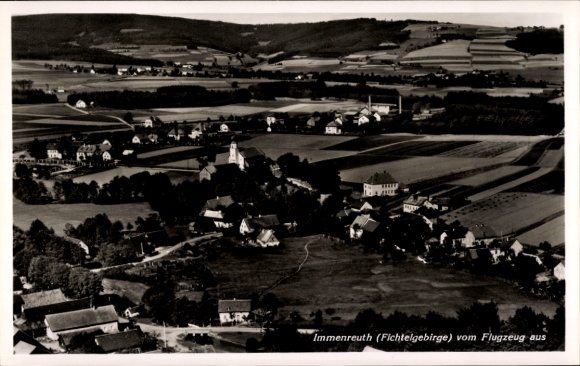 Ak Immenreuth in de Opper-Palts, luchtfoto