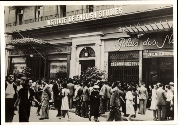 Photo Hoffmann, Heinrich, Athens, Institute of English Studies, 1940