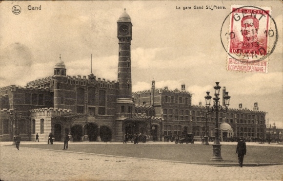 Ak Gand Gent Oost-Vlaanderen, treinstation