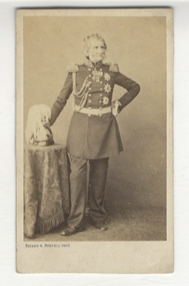 CdV portrait Baron Antoine-Henri Jomini, Swiss officer and influential military theorist