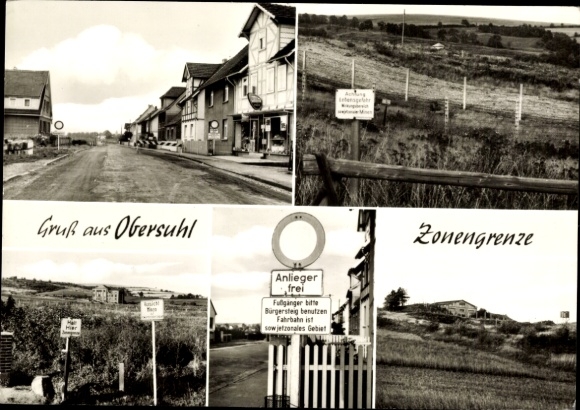 PC Obersuhl Wildeck Hesse, zone border