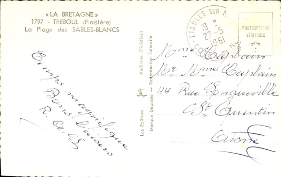 KP Tréboul Douarnenez Finistère, La Plage des Sables-Blancs