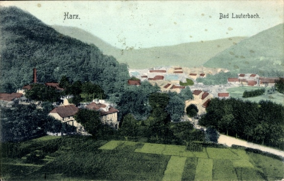 Postcard Bad Lauterberg im Harz, general view