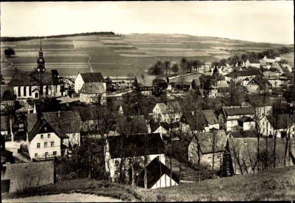 Ak Neudorf im Erzgebirge, Gesamtansicht