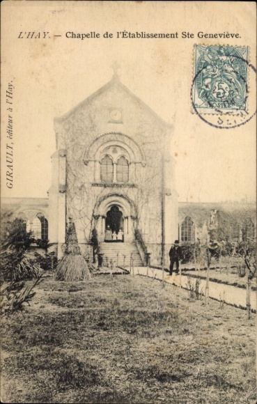 CPA L'Haÿ Val de Marne, Chapelle de l'Établissement Ste Geneviève