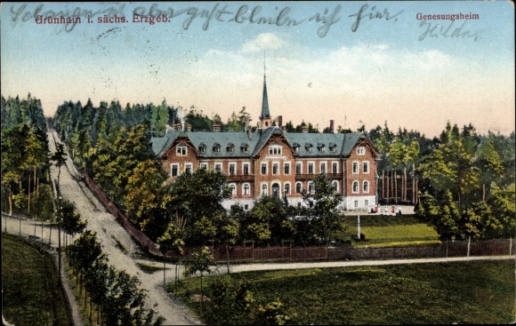 PC Grünhain Beierfeld in the Erzgebirge of Saxony, lot at the convalescent home