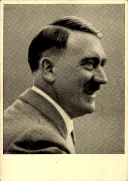 Ak Führer und Reichskanzler Adolf Hitler, Portrait, Männer der Zeit Nr. 92