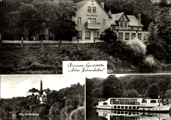 PC Naumburg an der Saale, Alter Felsenkeller, Schönburg, Motorschiff Freiheit