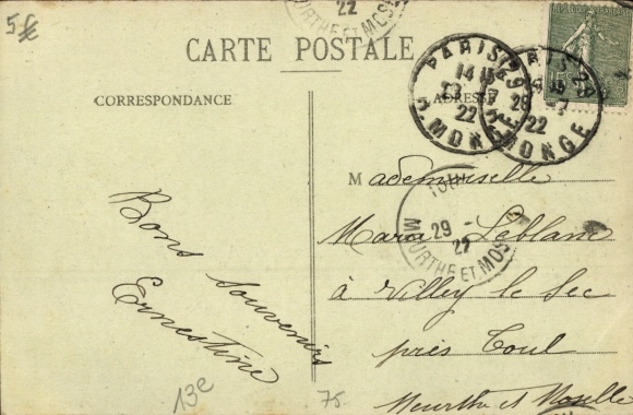 Ak Parijs 13e, Avenue des Gobelins
