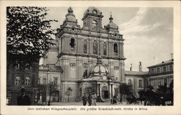 KP Vilnius Wilno Litwa, Kościół greckokatolicki, I wojna światowa