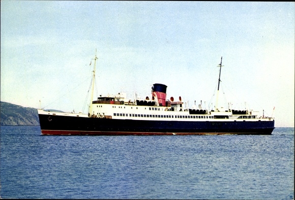 Ak-stoomboot SS Tynwald, Isle of Man Steam Packet Company