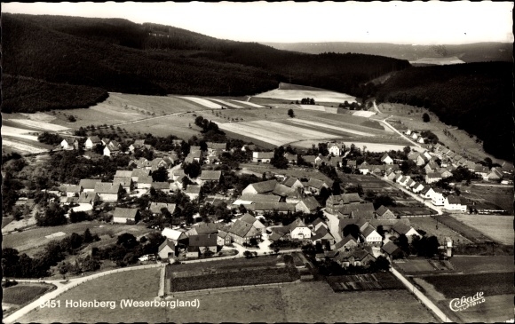 KP Holenberg w Dolnej Saksonii Weserbergland, panorama