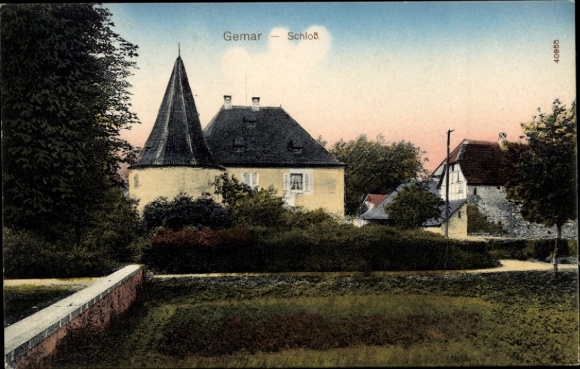 Ak Guémar Gemar Elsass Haut Rhin, Gemar Schloss, farbige , 40055