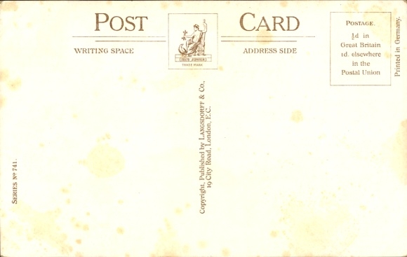 Artist Postcard Morris, M., Auntie creates a Sensation