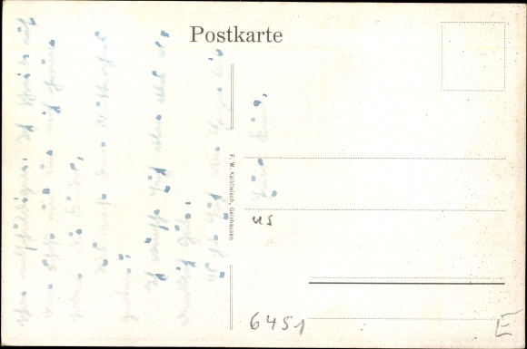 Postcard Ronneburg in Hessen, the castle, coat of arms