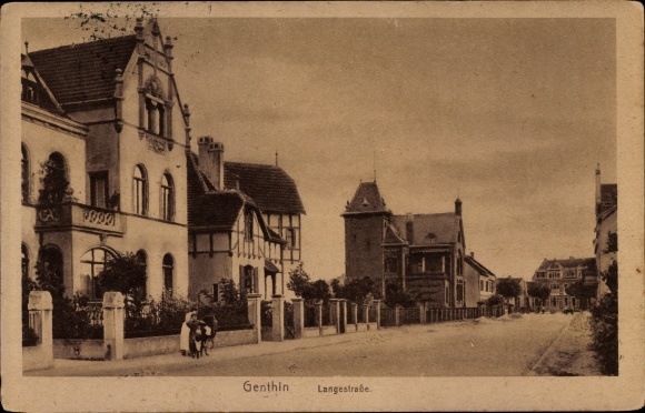 KP Genthin nad kanałem Łaby i Haweli, Langestrasse