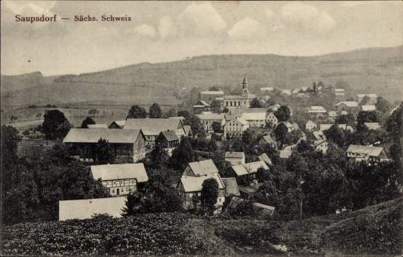 Ak Saupsdorf Sebnitz Saksisch Zwitserland, totaal