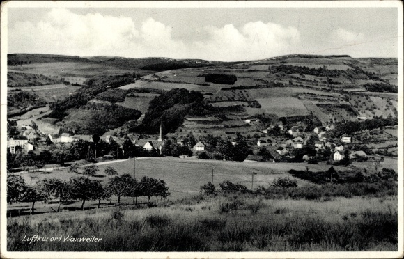 PC Waxweiler in the Eifel, panorama
