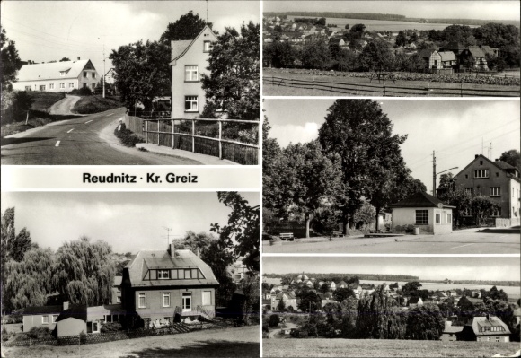 PC Reudnitz Mohlsdorf in Thuringia, panorama, partial views
