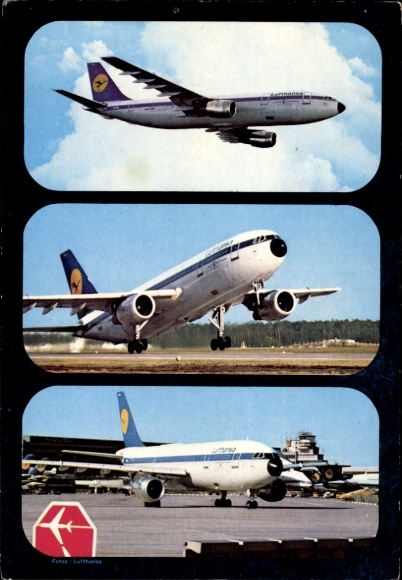 Ak passagiersvliegtuig Lufthansa, Airbus A 300 A
