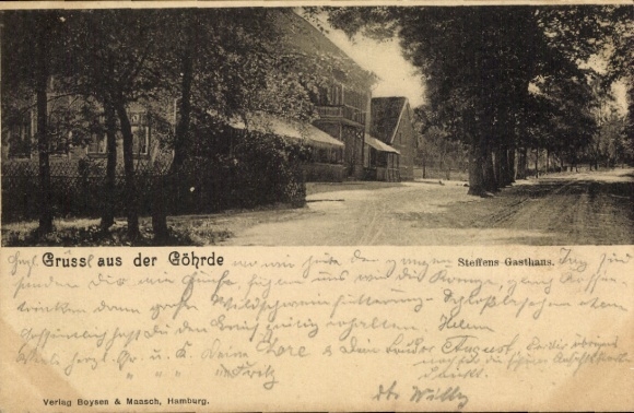 Ak Göhrde in Niedersachsen, Steffens Gasthaus