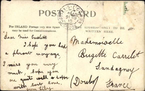 Postcard Great Britain, See