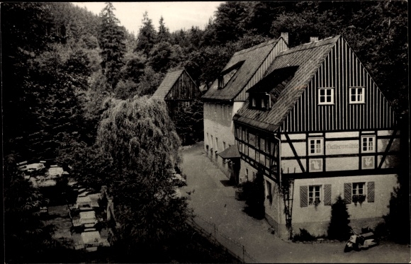 PC Kleinhennersdorf Gohrisch Saxon Switzerland, 400 years Liethenmühle, 1572-1972