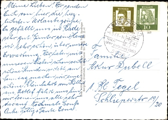 Postcard Radevormwald Bergisches Land, House of Sports, Town Hall, Uelfetal, Coat of Arms