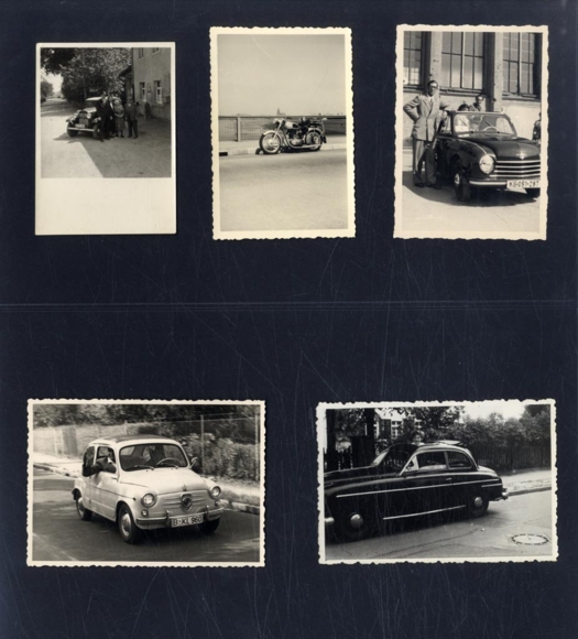 Photo album, motor sports, automobile, motorbike, motorboat, occasionally powered flight