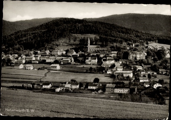 Ak Hohenwarth Oberpfalz Bayern, Totalansicht, Kirche