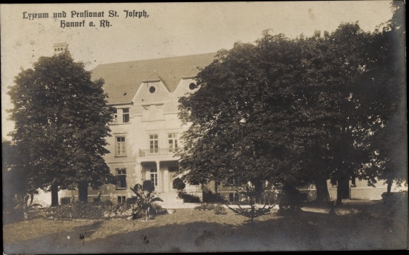 Photo Postcard Bad Honnef am Rhein, Lyceum and Pensionat St. Joseph