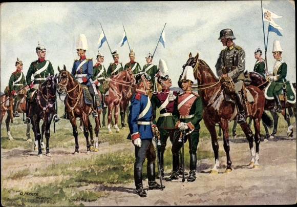 Artist PC Merte, Oskar, 17. Bayr. Rider Regiment, Wehrmacht