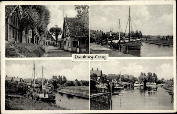 PC Hamburg Harburg Cranz, town views
