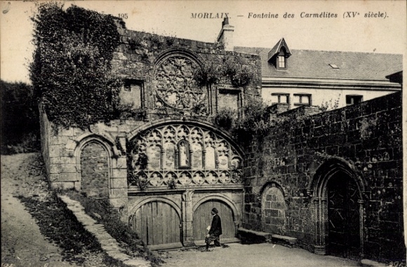 KP Morlaix Finistère, Fontaine des Carmélites, XV w., stanowisko