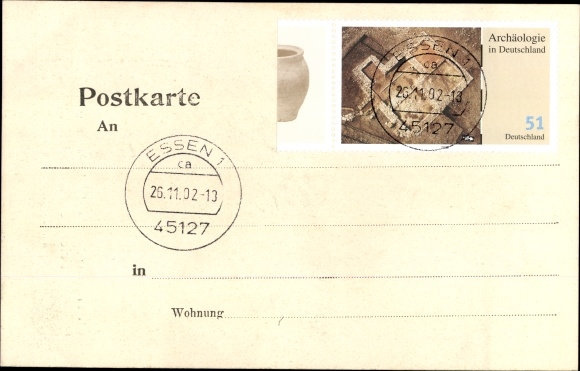 Postcard German industrialist Friedrich Alfred Krupp, portrait