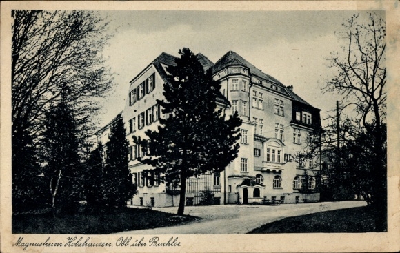 Postcard Holzhausen Igling in Upper Bavaria, Magnusheim