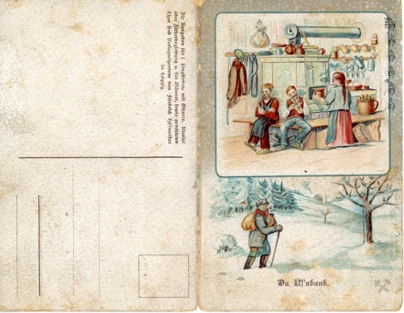 30 individual song cards, Anton Günther