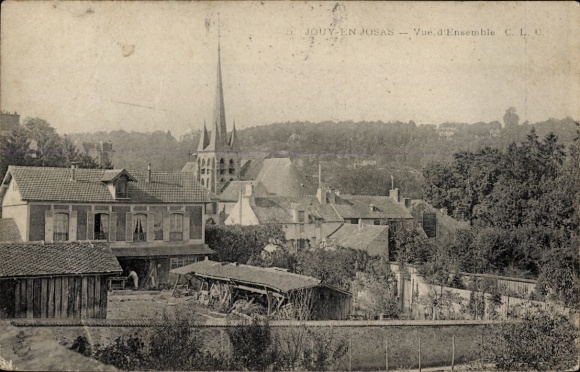 Postcard Jouy and Josas Yvelines, watch together