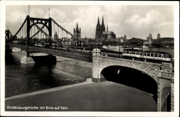 8 old PCs Cologne on the Rhine, various views