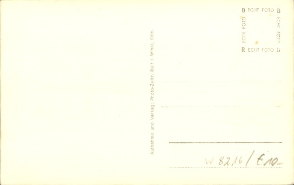 Postcard Reit im Winkl Upper Bavaria, Inn