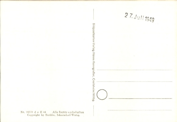 Postcard Untergruppenbach in Württemberg, aerial photograph