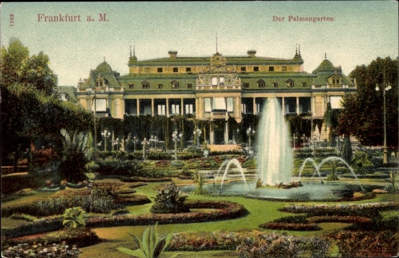 Postcard Frankfurt am Main, Palmengarten