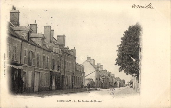 CPA Chevilly Loiret, Center du Bourg