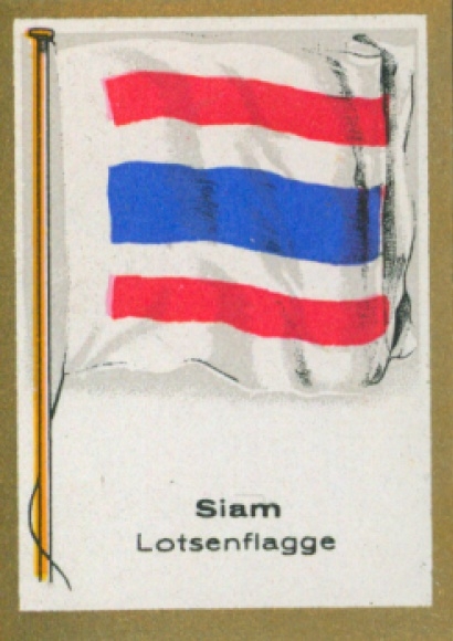 Sammelbild Ulmenried Fahnenbilder Nr. 238, Siam, Lotsenflagge
