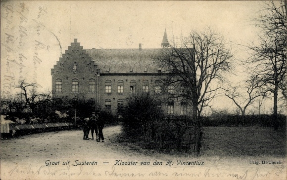 PC Echt Susteren Limburg, Klooster van den H. Vincentius, German Empire, old architecture,