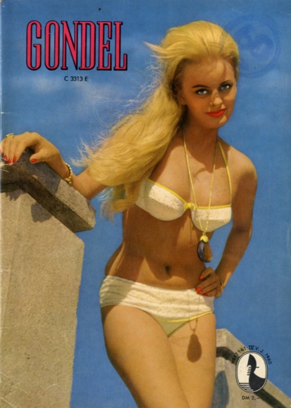Pin Up Akt Erotik Akt Magazin Gondel Heft 141 1960